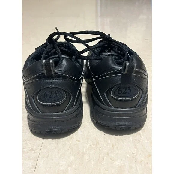 New Balance Black Slip Resistant Shoes for Crews - Picture 5 of 9